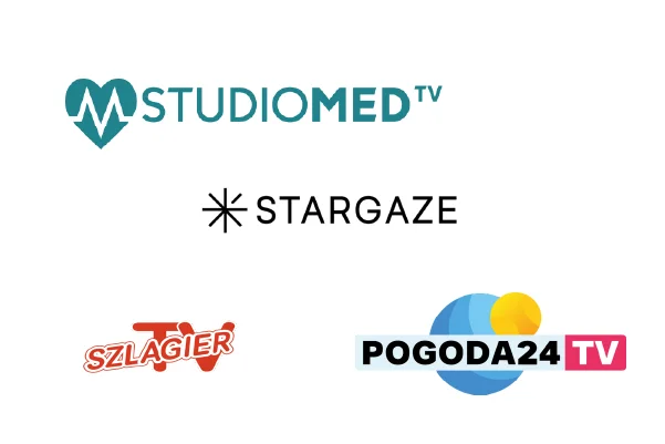 Studiomed, Stargaze, Pogoda 24, Szlagier TV