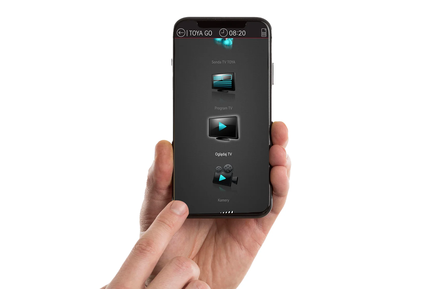 Toya GO w telefonie