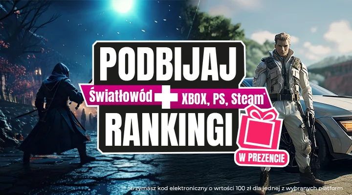 E-kod GAME Pass XBOX, PS lub Steam w prezencie!